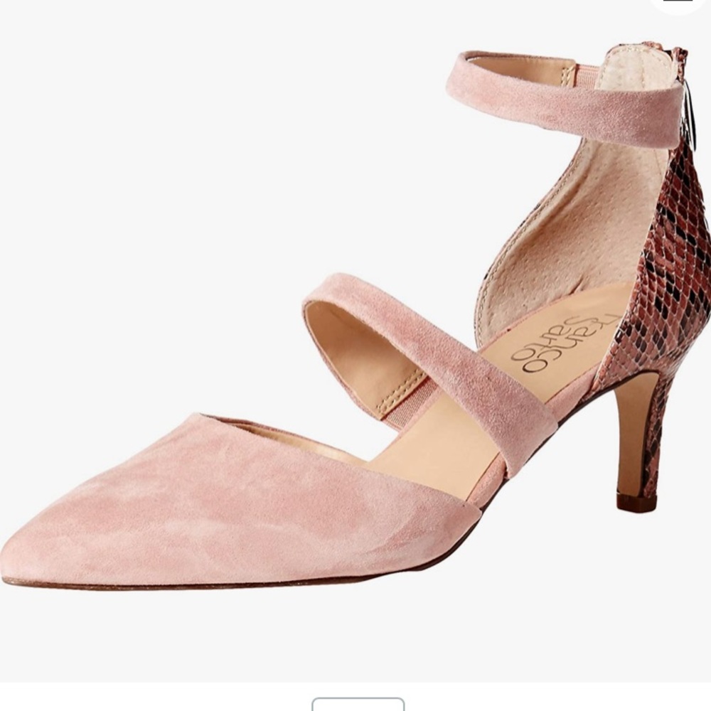 Franco Sarto Suede Heels